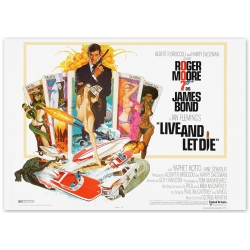 James Bond: Leben und sterben lassen - Filmposter