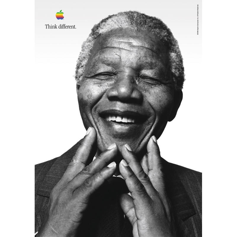 advertising poster Nelson Mandela